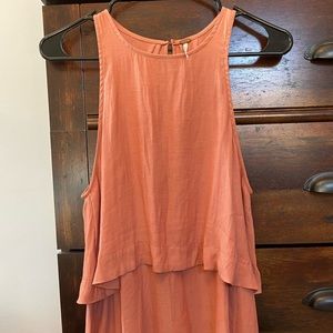Free People Terracotta Colored Blouse